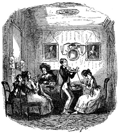 "Sketches by Boz" de Charles Dickens de Hablot Knight Browne