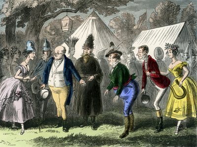 O Clube Pickwick por Charles Dickens de Hablot Knight Browne