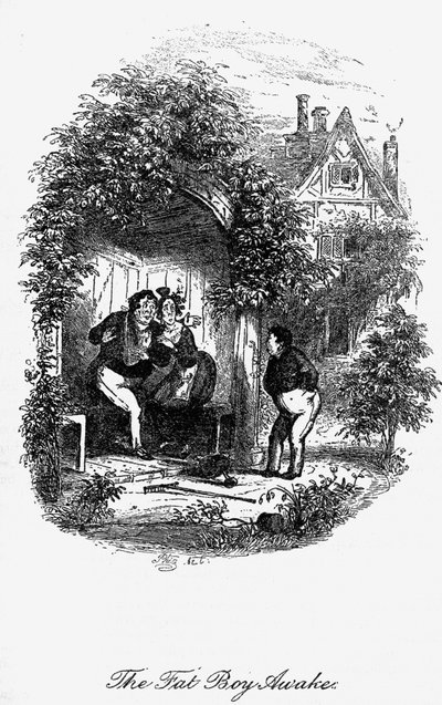 "Os papéis Pickwick" - de Hablot Knight Browne