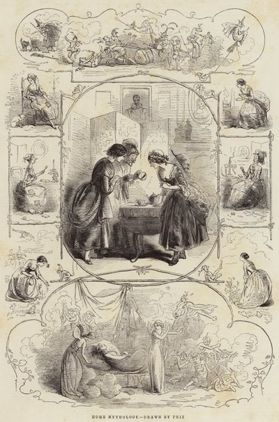 Mitologia Home de Hablot Knight Browne