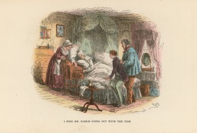 Ilustração para David Copperfield de Hablot Knight Browne