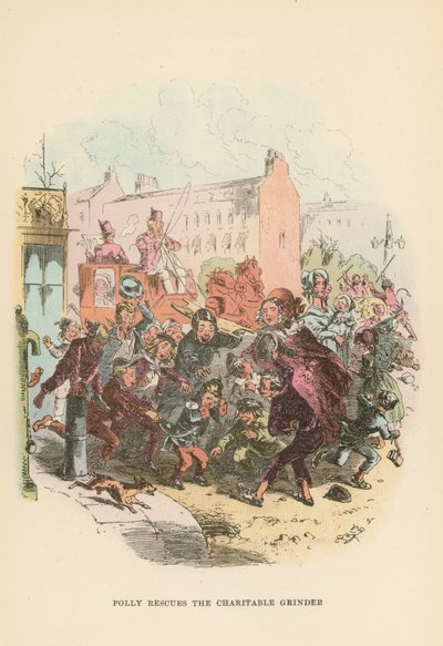 Ilustração para Dombey e filho de Hablot Knight Browne