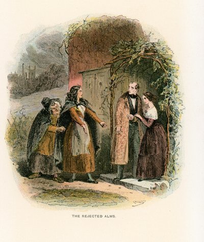 Ilustração para Dombey e filho de Hablot Knight Browne