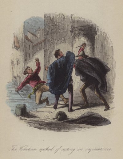 Ilustração para Lewis Arundel ou The Railroad of Life por Frank E Smedley de Hablot Knight Browne