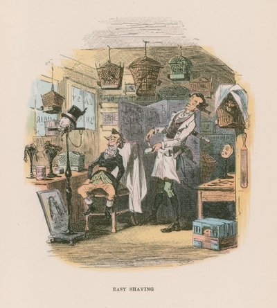 Ilustração para Martin Chuzzlewit de Hablot Knight Browne