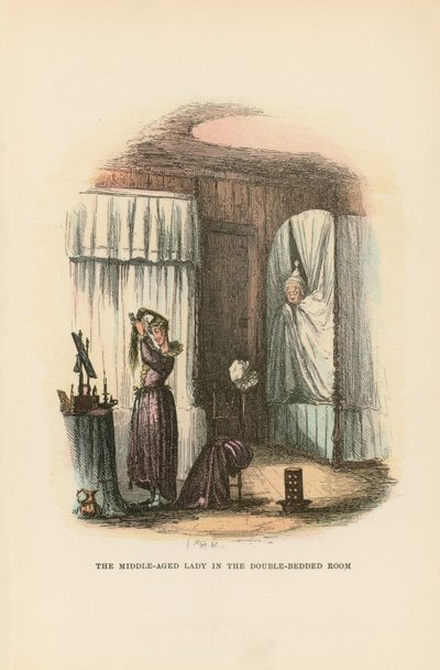 Ilustração para papéis de Pickwick de Hablot Knight Browne