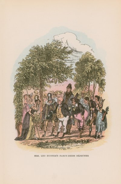 Ilustração para papéis de Pickwick de Hablot Knight Browne