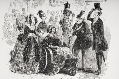 O major Bagstock tem o prazer de ter essa oportunidade, ilustração de "Dombey and Son", de Charles Dickens (1812-1870), publicada pela primeira vez em 1848 (detalhe de 259260). de Hablot Knight Browne