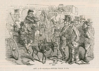 The Great Cab Strike: Qualquer conveniência melhor que nenhuma de Hablot Knight Browne