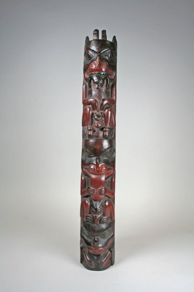 Modelo Totem Pole de Haida