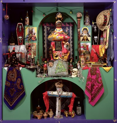 Altar Voodoo de Haitian School