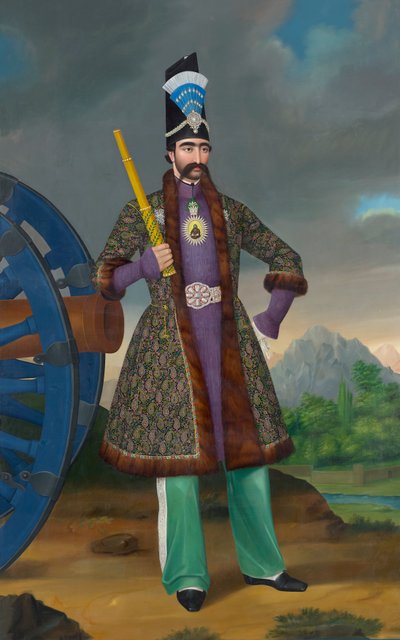 Naser ad-Din, o Xá da Pérsia de Hakob Hovnatanyan