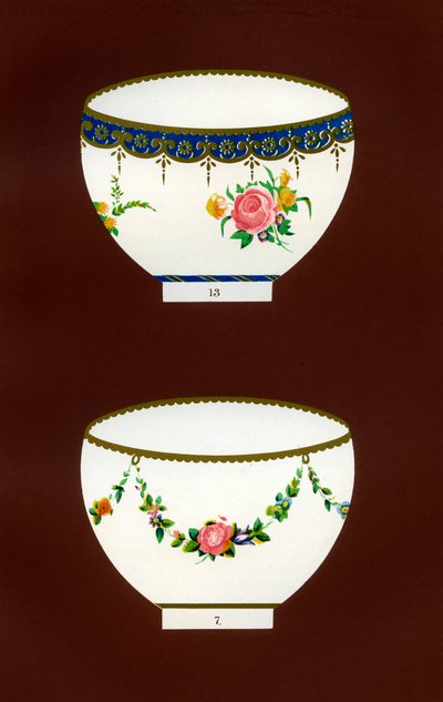 Padrões de Derby, 1876. de Hall and England