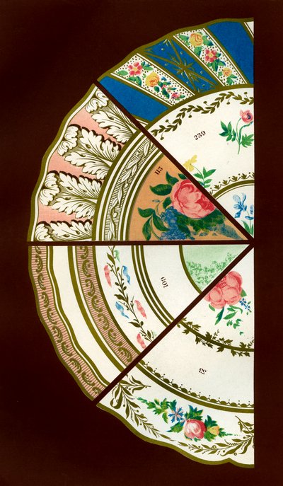 Padrões de Derby, 1876. de Hall and England