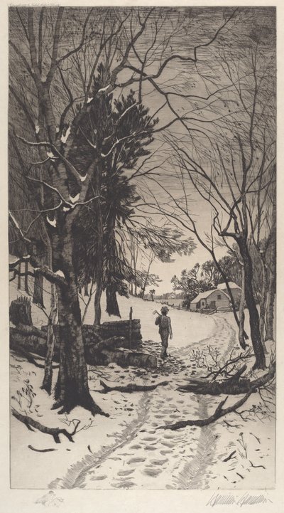 Sem título (Paisagem de Inverno) de Hamilton Hamilton