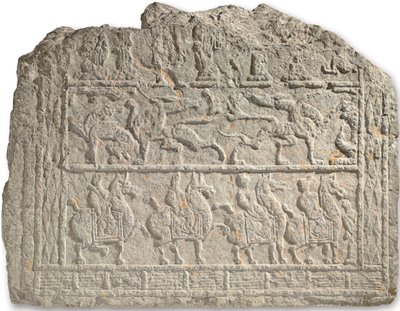 Relevo de tumba grande rara de Han Dynasty Chinese School