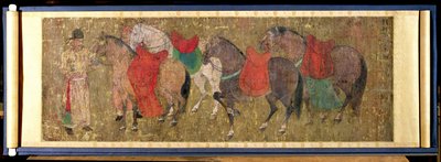 Um noivo com cavalos de Han Gan