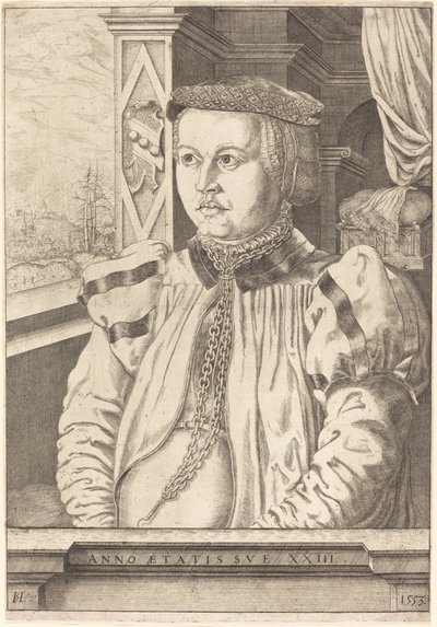 Lady von Eck (nascida Piencsenau) de Hanns Lautensack