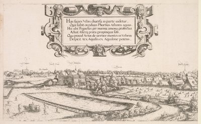 Vista Panorâmica de Nuremberg: Parte Esquerda de Hanns Lautensack
