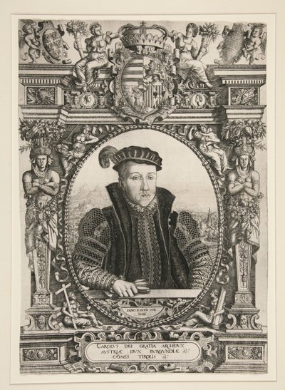 Retrato do arquiduque Carlos da Estíria de Hanns Lautensack