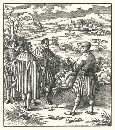 O Santo Imperador Romano Maximiliano I, c1496 (gravura) de Hans (after) Burgkmair