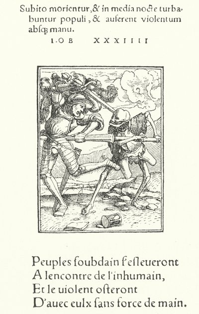 O Cavaleiro Armado (gravura) de Hans (after) Holbein the Younger