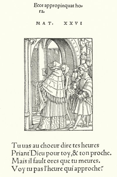 A Canon (gravura) de Hans (after) Holbein the Younger