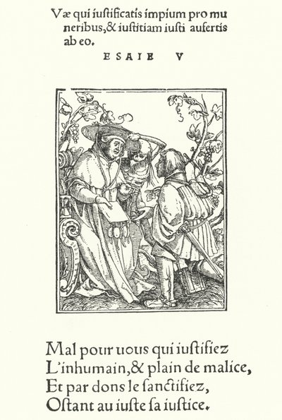 O Cardeal (gravura) de Hans (after) Holbein the Younger