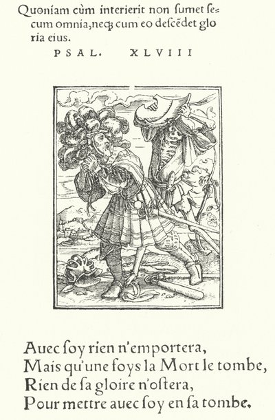 O Conde (gravura) de Hans (after) Holbein the Younger