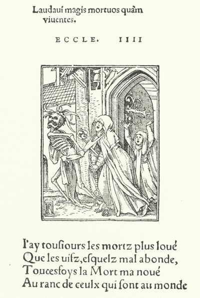 A Abadessa (gravura) de Hans (after) Holbein the Younger