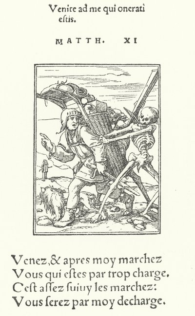 O Pedlar (gravura) de Hans (after) Holbein the Younger