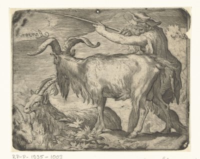 menino com cabras de Hans Aarsen (signed by artist)