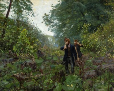 Em Forbidden Roads, 1886. de Hans Andersen Brendekilde