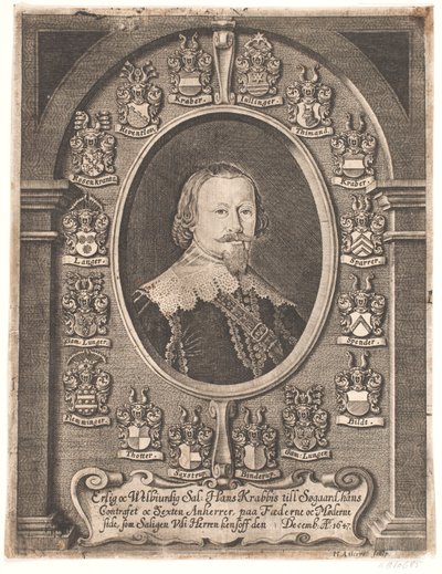 Hans Krabbe para Søgård. De um sermão fúnebre 1648 de Hans Andreas Greys
