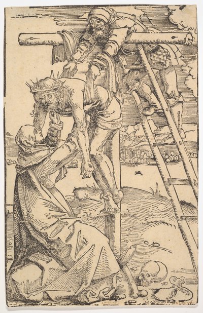 Descida da Cruz, 1505. de Hans Baldung