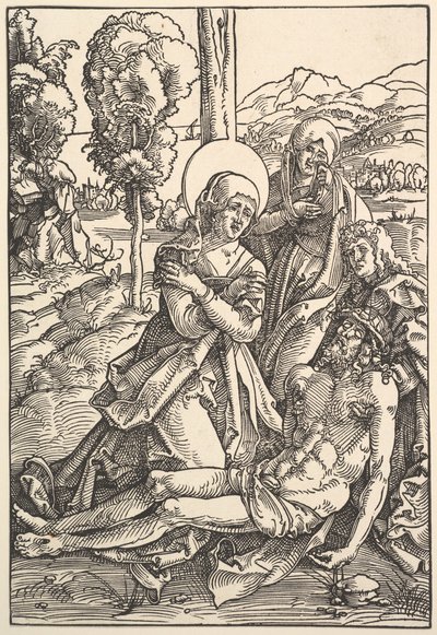 Lamentação por Cristo, 1510. de Hans Baldung