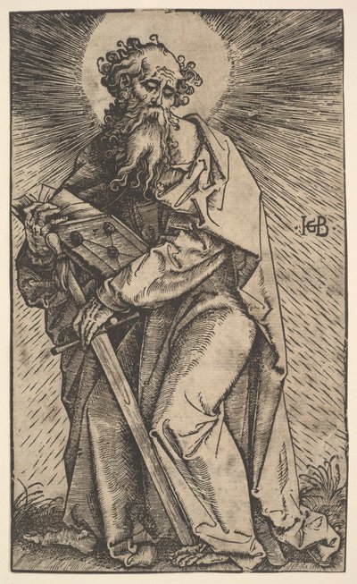 São Paulo de Cristo e os Apóstolos, 1519. de Hans Baldung
