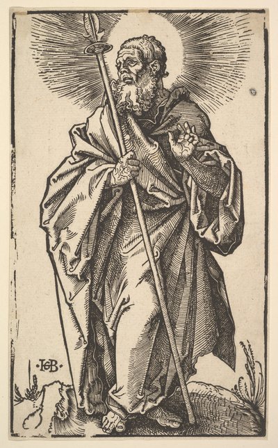 Santo Tomás de Cristo e os Apóstolos, 1519. de Hans Baldung