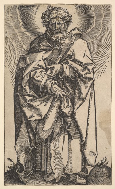 São Filipe de Cristo e os Apóstolos, 1519. de Hans Baldung