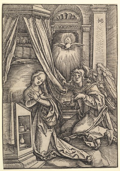 A Anunciação, 1514. de Hans Baldung