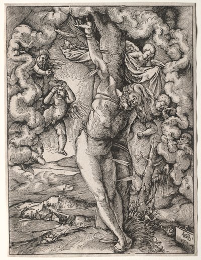 O Grande São Sebastião, 1514. de Hans Baldung