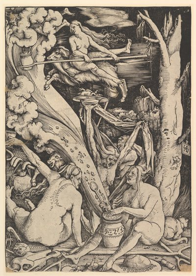 As Bruxas, 1510. de Hans Baldung