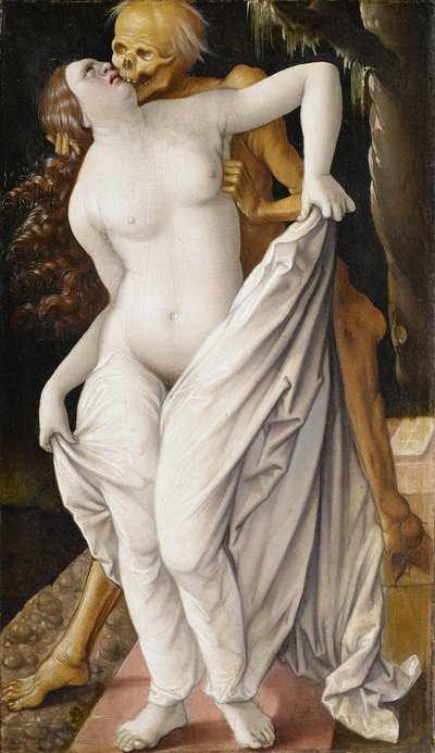 Morte e esposa de Hans Baldung Grien
