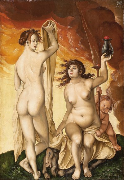 Duas bruxas de Hans Baldung