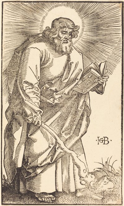 Apóstolo Judas Tadeu de Hans Baldung Grien