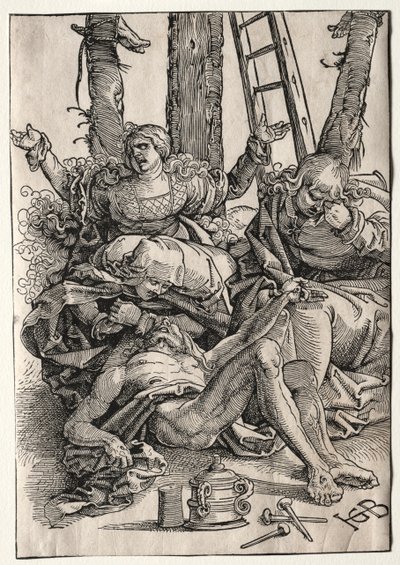Lamentação, c. 1515-17. de Hans Baldung Grien