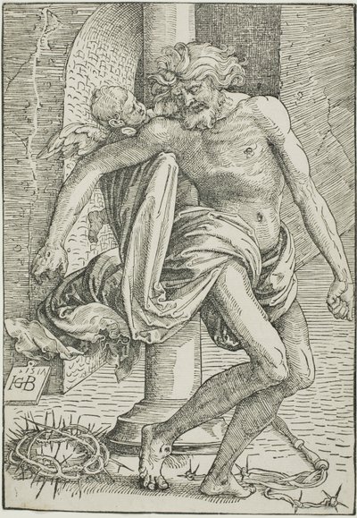 Homem das Dores diante da Coluna de Hans Baldung Grien