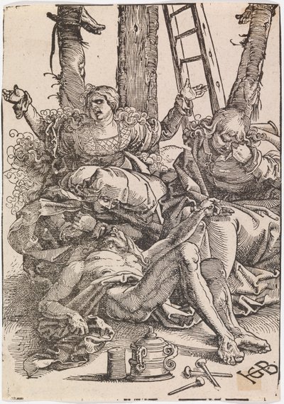 A lamentação de Cristo de Hans Baldung Grien