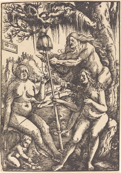 The Three Fates: Lachesis, Atropos and Clotho de Hans Baldung Grien
