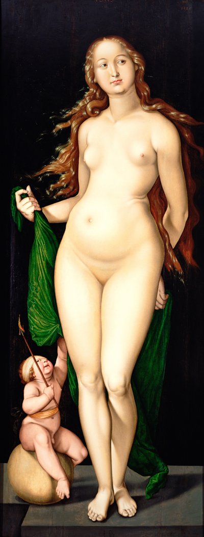Venus and Amor de Hans Baldung Grien